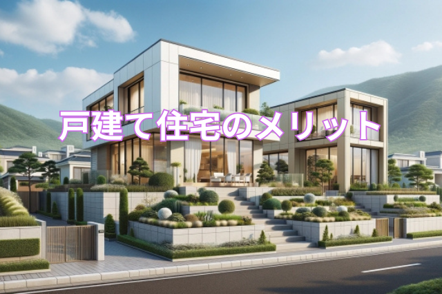 戸建て住宅のメリット