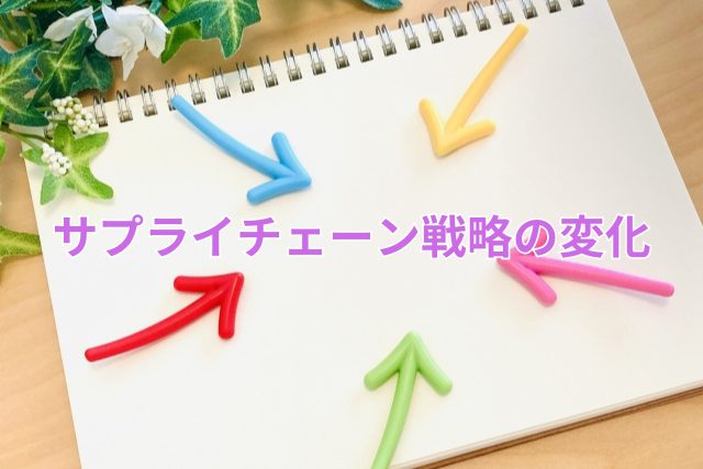 サプライチェーン戦略の変化