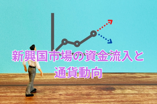 新興国市場の資金流入と通貨動向