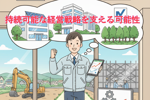柔軟な資金調達が持続可能な経営戦略を支える様子