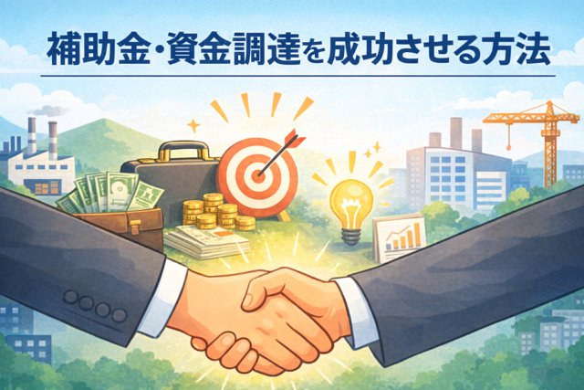 補助金・資金調達を成功させる方法
