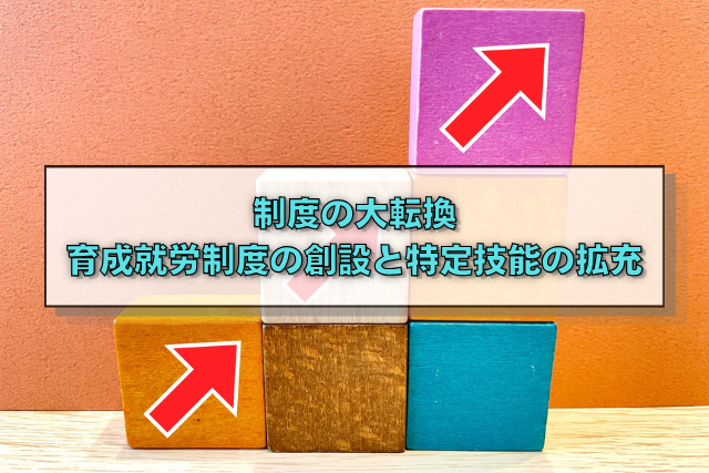 制度の大転換──育成就労制度の創設と特定技能の拡充