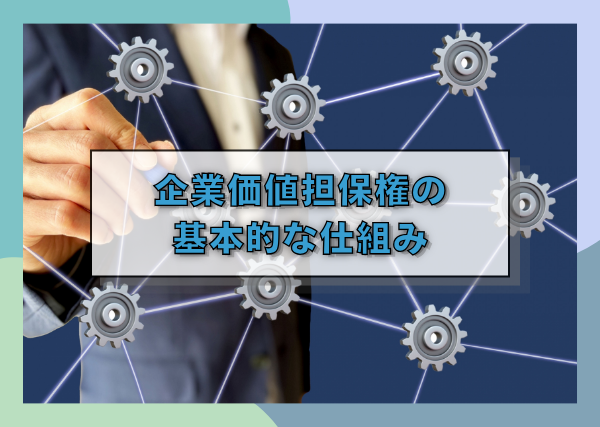 企業価値担保権の基本的な仕組み